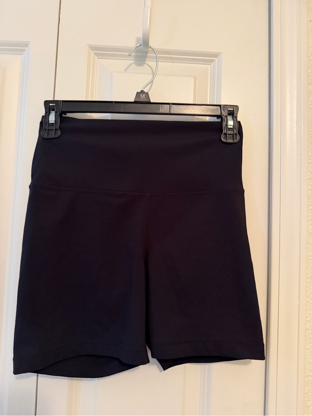Yogalicious Black High-Rise Bike Shorts